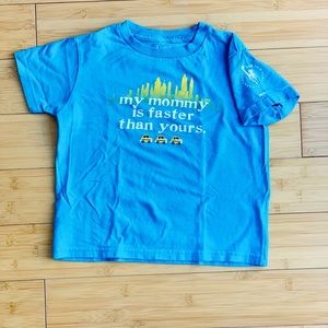 𝅺Child’s ASICS NYC Marathon cheering shirt sz 5/6